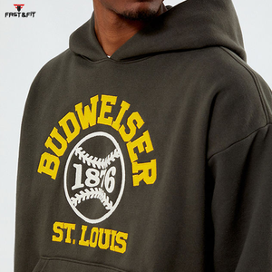 Sudaderas con Capucha Personalizadas para Hombre, Invierno, Cómodas, Manga Larga, 100% Algodón, Nuevo Diseño con Bordado, en Oferta - Product Image 3