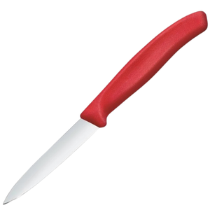 Red Handle Paring <b>Knives</b> Stainless Steel Sharp Blade Kitchen Peeling <b>Knives</b> for Fruit Vegetable <b>Slicing</b> Garnishing and Food - Product Image 5
