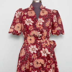 Vestido Midi Casual Moderno y Elegante de Algodón con Corte en A para Mujer, Diseño Sólido, Ecológico, Ropa de Oficina, Moda, Venta al Por Mayor Disponible - Product Image 4