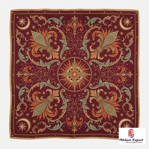 Premium Womens Square <b>Scarf</b> Soft Lightweight Fabric Fashion Accessories Low MOQ Bulk OEM ODM Manufacturer Supplier Wholesale - Product Image 4