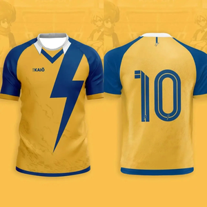 Uniforme de Fútbol para Hombre, Jersey y Pantalones Cortos con Logotipo Personalizado, Diseño Verde, Poliéster de Alta Calidad, Superventas - Product Image 4