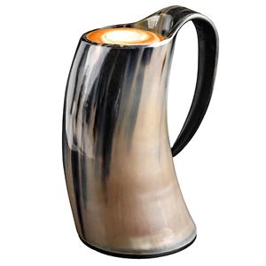 แก้วดื่มกาแฟสไตล์ชาวเรือแก้วแบบชาวไวกิ้งทำด้วยมือจากราชวงศ์ - Product Image 3