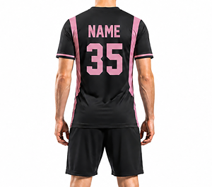 Uniformes de football de haute qualité 100% polyester, maillots de football d'entraînement pour adultes, designs personnalisés, tissu respirant et à séchage rapide - Product Image 5