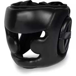Lawd Sports Boxing & Kickboxing <b>Head</b> Guards-Full Face Protection MMA Headgear (Leather & PU) - Product Image 3