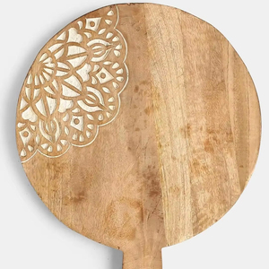 Planche à fromage en bois écologique faite à la main, personnalisable, pour fruits et légumes, rectangulaire, lavable au lave-vaisselle, pour la maison - Product Image 1