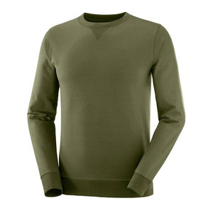 Sudadera con capucha para hombre de alta calidad y sudadera de color sólido 100% algodón con logotipo personalizado con bordado, ropa urbana teñida lisa. - Product Image 6