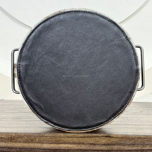 Plateau de présentation en cuir floral grand format à motif à carreaux, fait main, plateau de service moderne de luxe pour hôtel, organisateur de bureau, plateau décoratif - Product Image 6