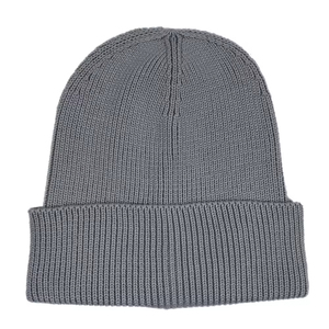 Designer Knitted Pom Pom Sport Bobble <b>Hats</b> <b>Winter</b> Knit Toque Rib Cuff Custom Beanie With Embroidered logo Customized <b>Hat</b> - Product Image 1