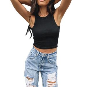 Camisetas de Entrenamiento Personalizadas de Fábrica para Mujer, Ropa Nueva de Moda, Tejidas, Talla Grande, de Algodón/Fibra de Bambú - Product Image 1