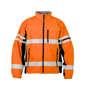 Chaqueta de Seguridad Reflectante de Alta Visibilidad Roja TriPro Sports, Impermeable, con Capucha, Ropa de Trabajo Industrial, Parka con Resistencia al Calor de 200°C - Product Image 3