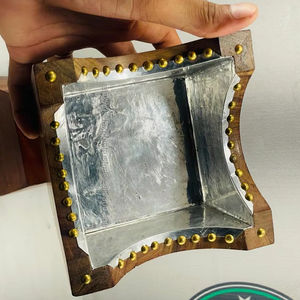 High Quality <b>Bakhoor</b> Wood And Steel Base <b>Bakhoor</b> Incense <b>Burner</b> Unique Design Wholesale Price Incense Holders <b>Bakhoor</b> <b>Burner</b> - Product Image 1