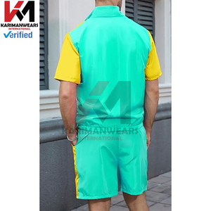 <b>Men</b>’s 2-Piece Windbreaker Tracksuit Lightweight <b>Jacket</b> & Pants <b>Summer</b> Fashion OEM Factory Direct - Product Image 4