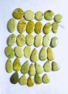 Wholesale Natural Yellow Jasper Gemstones Polished Cabochons for Jewelry - Product Image 6