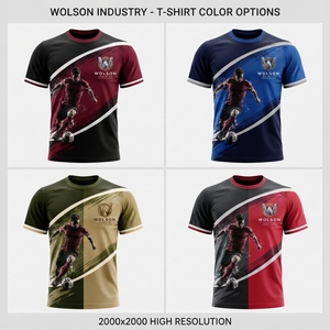 OEM Custom Silk Screen Printed <b>100</b>% <b>Polyester</b> Eco-Friendly Breathable Formal Short Sleeve T-<b>Shirt</b> for Men Women Teams Unisex - Product Image 5
