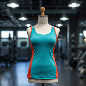 Top Deportivo sin Mangas de Secado Rápido, Ropa Deportiva de Spandex y Poliéster con Personalización OEM ODM - Product Image 2