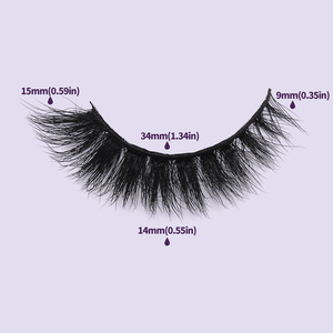 <span class=keywords><strong>Magefy</strong></span> – Vente en gros, marque privée – Faux cils en bande complète, naturellement fins et courbés, lot de 7 paires, cils effilés, kits de faux cils - Product Image 5