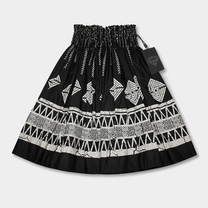 100% Cotton High Quality Women Natural Waist Custom Lightweight Breathable Hawaiian Flared Skirt Tropical Aloha Beach - Product Image 5