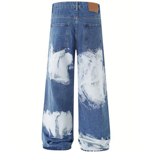 Jeans holgados premium para hombre con corte cómodo y costuras resistentes para uso diario - Product Image 2