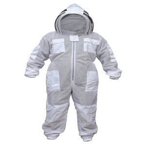 Pink Beekeeper White Nylon High Quality Beekeeper Protective <b>Suit</b> with Veil Full Body Coverage Casual Workwear Four Seasons Use - Product Image 1