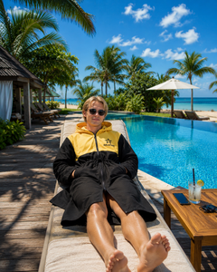 High Quality Swimming <b>Parka</b> Unisex Custom Logo <b>Waterproof</b> Warm Poolside <b>Jacket</b> for Swim Training Teams Factory Supply - Product Image 6