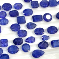 Pierre précieuse naturelle certifiée Tanzanite facettée pour la fabrication de bijoux, de 12 mm à 25 mm, pierre de Tanzanite en vrac, lot en gros, meilleur prix en gros