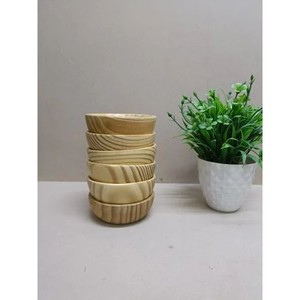 Bol en bois rectangulaire traditionnel fait à la main |   Bols de service en bois naturel en gros provenant d'Inde - Product Image 1