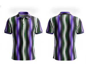 ผู้ผลิตเสื้อโปโลแบบซับลิเมชั่นสำหรับทีม  งานเย็บทนทานสำหรับผู้ชาย ผู้หญิง และเยาวชน แห้งเร็ว ระบายอากาศได้ดี เหมาะสำหรับการเล่นกีฬา - Product Image 5