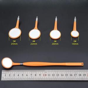 Espejos Dentales Autoclavables, Herramientas para Clínica Dental, Espejos Coloridos de una Sola Cara con Superficie Frontal - Product Image 5
