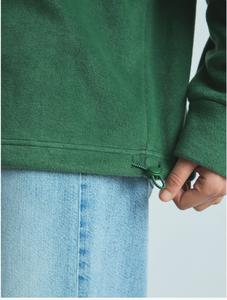 Soft Sherpa Fleece Autumn New Women Casual Pullover Long Sleeve Crew Neck Half <b>Zip</b> <b>up</b> Pullover Sweatshirt for Women - Product Image 6