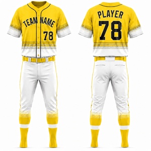 Maillot de baseball personnalisé Prime Power, uniforme de baseball respirant, vêtements de sport par sublimation, fournisseur en gros OEM ODM - Product Image 1