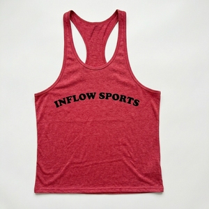 Men's Gym Top Sleeveless Sports Tank Top Custom Logo 100% Soft Comfortable Breathable Knitted Men <b>Singlet</b> Everyday Wear - Product Image 3