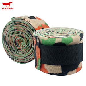 Cómodas vendas de algodón para manos con diseño de cierre seguro y vendas de primera calidad para entrenamiento de boxeo y artes marciales. - Product Image 4