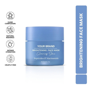 Mascarilla Facial Probiótica Iluminadora de Marca Privada, Mascarilla Facial Nutritiva y Calmante OEM, Mascarilla Facial Hidratante - Product Image 4