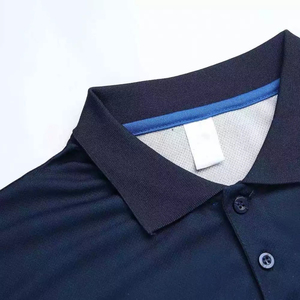 Men's Polo <b>T</b>-<b>Shirt</b> Rib <b>Collar</b> Loose Short Sleeves Color Combination Polo Golf <b>Shirts</b> with Custom Logo - Product Image 5