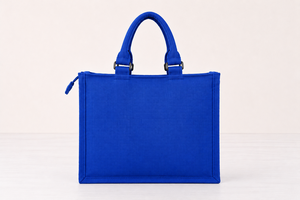 Bolsa de Yute de Color Sólido con Cierre de Cremallera, Estilo Minimalista Ecológico, Gran Capacidad, para Playa, Todas las Temporadas, Bolsa de Compras - Product Image 6