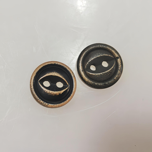 Botones de Madera Ecológicos de Alta Gama, Redondos, con Dos Agujeros, Estilo Casual, Personalizados de Fábrica, Venta al Por Mayor, Artesanía Natural - Product Image 2