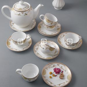 Service à thé en céramique Thien Ma avec un design minimaliste de style vietnamien pour les restaurants, les hôtels, les familles ou les boissons de luxe - Product Image 4