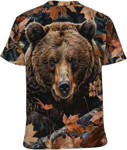 T-shirts de chasse d'été personnalisés, séchage rapide, respirants, écologiques, légers, 100 % polyester, parfaits pour les aventures en plein air et le quotidien - Product Image 1