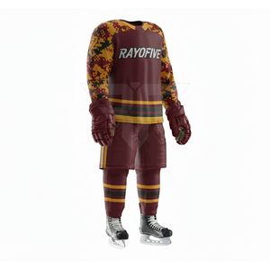 Maillots de hockey sur glace à prix avantageux pour hommes, uniforme d'équipe de hockey sur glace, maillot de hockey sur glace personnalisé - Product Image 4