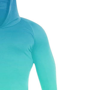 Camisetas de Pesca Sublimadas con Nuevo Diseño UPF 50, Absorbentes de Humedad, con Patrón, Manga Larga para Hombre, 100% Poliéster, con Capucha - Product Image 4