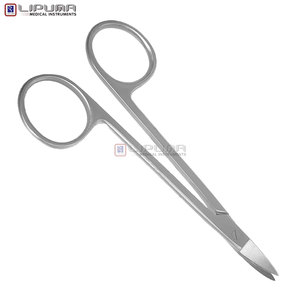 QUINBY 12.0cm Professional Stainless Steel Dental Scissors Optimal <b>Gum</b> Tissue Cutting Manual Surgical Instruments Basis - Product Image 2