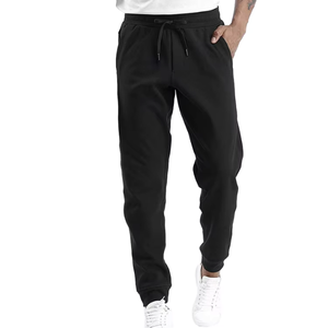 Pantalon de jogging pour homme en molleton 100% coton, personnalisable en gros, 2 poches latérales, coupe ajustée, séchage rapide, avec votre logo, vêtements de jogging pour homme, OEM - Product Image 3