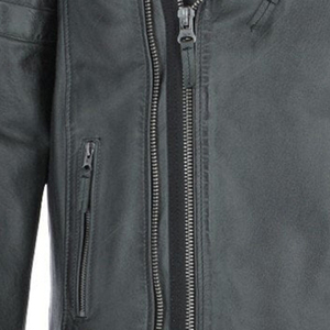 Chaqueta de Cuero con Pelo de Vaca para Hombre, de la Mejor Calidad, Casual, para Otoño e Invierno, Talla Grande, a la Moda - Product Image 6