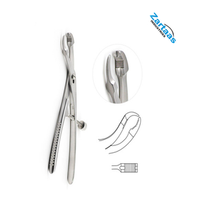 Pinzas para Huesos Verbrugge de Acero Inoxidable de Alta Calidad - Autocentrantes de 26 cm, Fabricante y Exportador de Instrumentos Quirúrgicos - Product Image 4