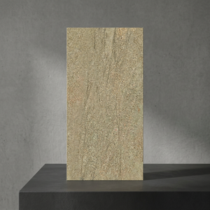 Échantillon gratuit de sable naturel brillant émaillé poli 60x120cm Carrelage de sol en porcelaine aspect marbre Porcelaine moderne Fleur Bleu Or - Product Image 4