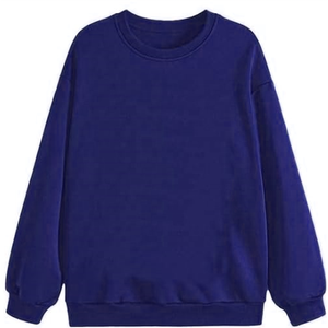 Sudadera de Alta Calidad de Algodón y Poliéster para Hermandades, con Cuello Redondo, Corte Holgado, Cierre de Cremallera, Mangas Largas, Estampado Invernal - Product Image 4