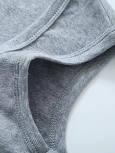 Camiseta sin mangas acolchada de algodón premium con sujetador incorporado, top corto de yoga de ajuste ceñido, bralette inalámbrico transpirable, ropa deportiva nueva. - Product Image 3