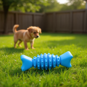 Juguete Masticable para Perros Yommy TPR con Forma de Pez de 12 cm, Juguete para el Cuidado Dental de Mascotas - Product Image 3