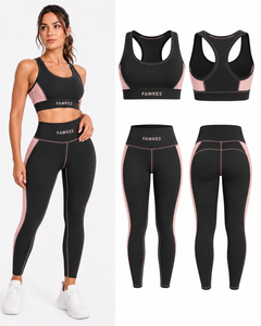 Nouveaux ensembles de yoga tendance 2026 – Tenues de sport pour femmes de qualité supérieure – Ensembles d'entraînement pour femmes à bon prix – Vêtements de gym pour femmes – Ensembles de yoga OEM - Product Image 5