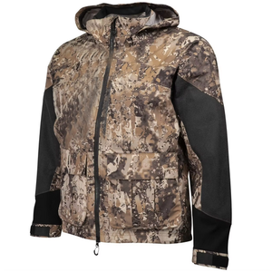Veste softshell camouflage orange pour homme, fermeture éclair intégrale, imperméable, respirante, doublure en polyester, vêtements de chasse d'hiver - Product Image 5